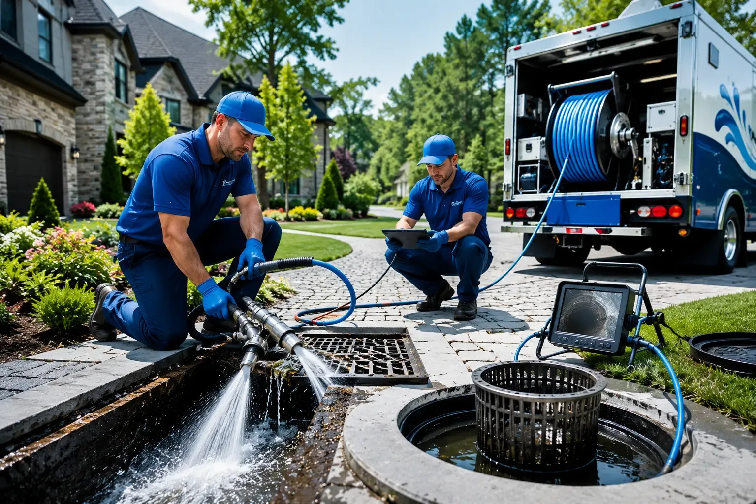 Local outdoor drain cleaning professionals in Perkiomenville, PA